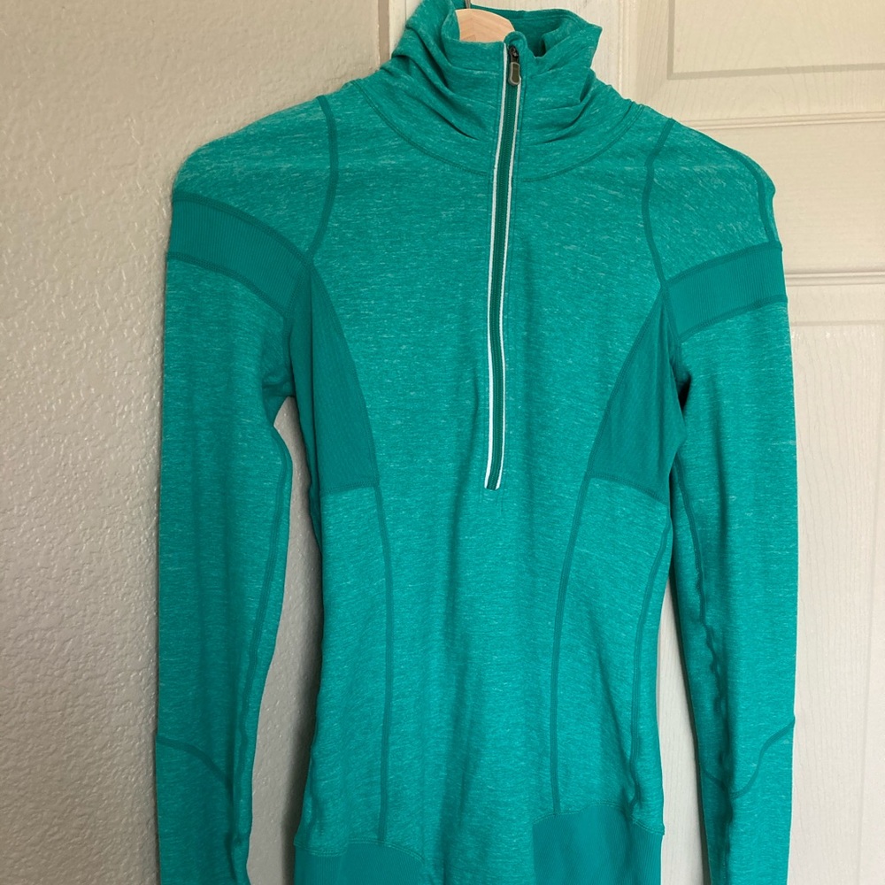 Turquoise Lulu Lemon Quarter Zip